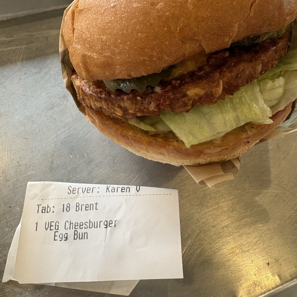 Gott's Roadside - My veggie burger with cheese MEH... - American Near Me - Greenbrae, California Gott's Roadside - My veggie burger with cheese MEH... - American Near Me - Greenbrae, California