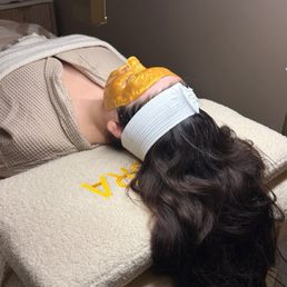 They give you a robe to put on and even cover you with a blanket!
