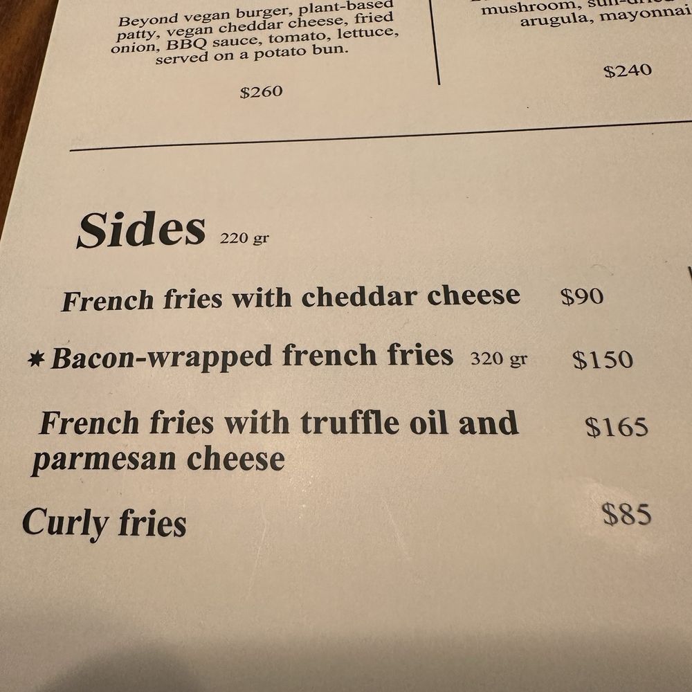 Butcher & Sons - Menu-February 2026 - Burgers Near Me - México, D.F., DIF