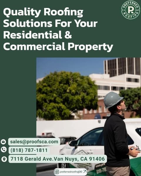 Slide of Preferred Roofing