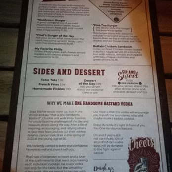 One Handsome Bastard Distillery - Sandwiches, sides, and desserts. - Distilleries Near Me - Scottsdale, Arizona One Handsome Bastard Distillery - Sandwiches, sides, and desserts. - Distilleries Near Me - Scottsdale, Arizona