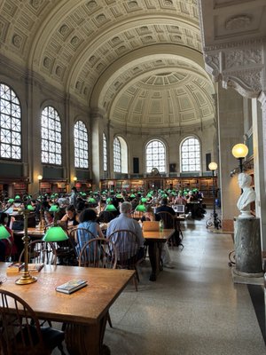 Boston Public Library by null