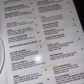 Berbere - menu - Vegan Near Me - Santa Monica, California Berbere - menu - Vegan Near Me - Santa Monica, California