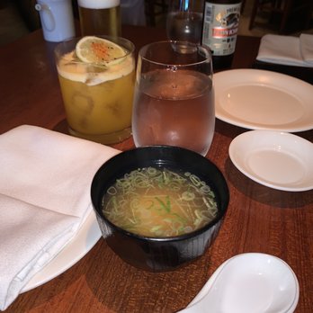 Nobu Miami - Miso Soup with Tofu - Asian Fusion Near Me - Miami Beach, Florida Nobu Miami - Miso Soup with Tofu - Asian Fusion Near Me - Miami Beach, Florida