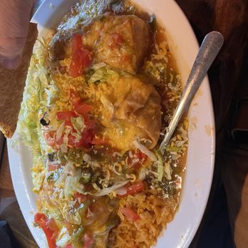 Los Dos Potrillos - ##15. 2 Chile Rellenos, 1 Taco, Beans, and Rice - Mexican Near Me - Highlands Ranch, Colorado Los Dos Potrillos - ##15. 2 Chile Rellenos, 1 Taco, Beans, and Rice - Mexican Near Me - Highlands Ranch, Colorado