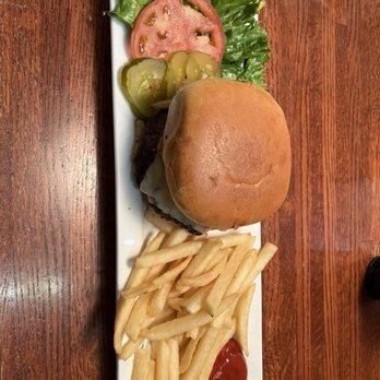 Walldorff Brew Pub & Bistro - Brewmaster Burger with fries - Pubs Near Me - Hastings, Michigan Walldorff Brew Pub & Bistro - Brewmaster Burger with fries - Pubs Near Me - Hastings, Michigan