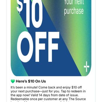 The Source+ - Las Vegas - $10 off coupon sent to my account. That should have been used, September 8th instead this &*$%h uses my points and charges me - Cannabis Clinics Near Me - Las Vegas, Nevada The Source+ - Las Vegas - $10 off coupon sent to my account. That should have been used, September 8th instead this &*$%h uses my points and charges me - Cannabis Clinics Near Me - Las Vegas, Nevada