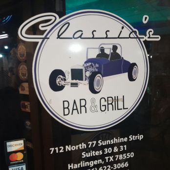 Classic's Bar & Grill - Sign - American Near Me - Harlingen, Texas