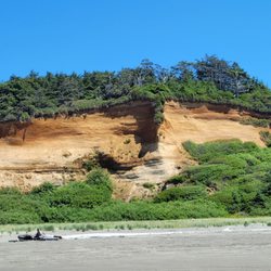 Roosevelt Beach - Pictures of the bluff.