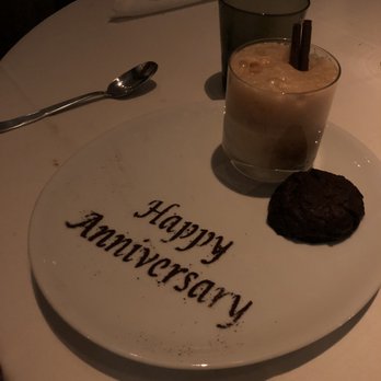 Bourbon Steak - Yummy dessert for our anniversary :) - Steakhouses Near Me - Glendale, California