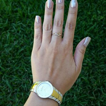 Amazing Nails Spa - Rosé chrome nails :) - Nail Salons Near Me - Spring, Texas Amazing Nails Spa - Rosé chrome nails :) - Nail Salons Near Me - Spring, Texas
