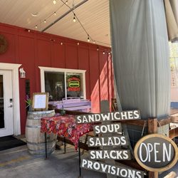 Hidden Peak Provisions - The cutest patio outside.