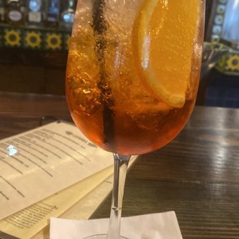 Under the Volcano - Aperol Spritz - Latin American Near Me - Houston, Texas Under the Volcano - Aperol Spritz - Latin American Near Me - Houston, Texas