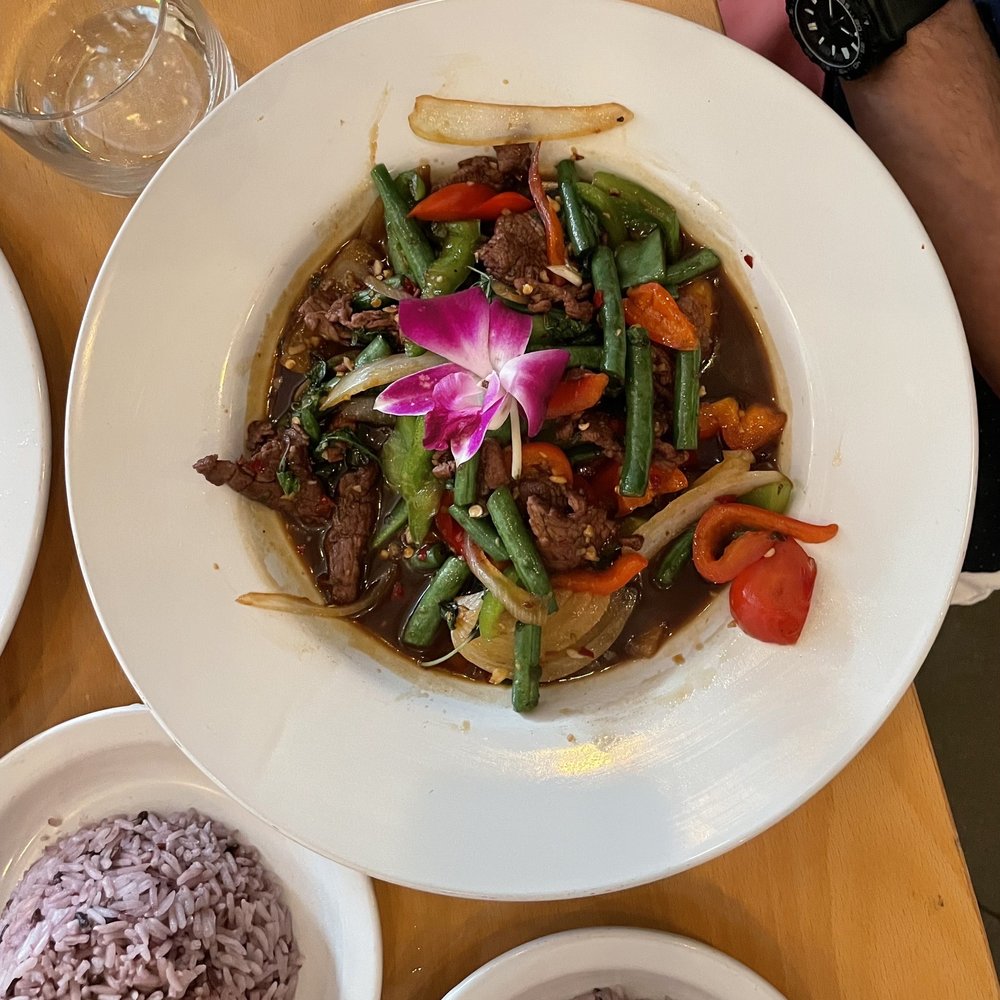 Aloy Modern Thai - Beef stir fry - Thai Near Me - Denver, Colorado