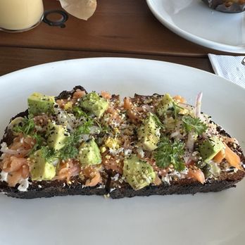 Otherside Cafe - Salmon avocado toast - Cafes Near Me - Fresno, California