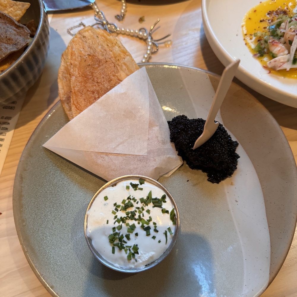 Graffiti Raw - HH Caviar and Chips - Seafood Near Me - Houston, Texas