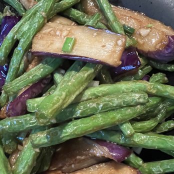 Wula Buhuan - Eggplant & Green Bean - Szechuan Near Me - Houston, Texas Wula Buhuan - Eggplant & Green Bean - Szechuan Near Me - Houston, Texas