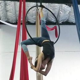 aerial hoop.