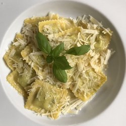 La Grappa - Ravioli with asparagus and mascarpone
