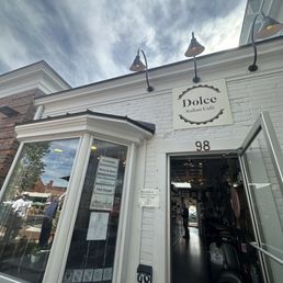 Exterior photo of Dolce Italian Cafe - New Canaan, Connecticut Exterior photo of Dolce Italian Cafe - New Canaan, Connecticut