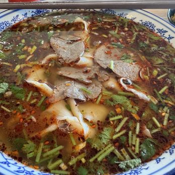 LAN Noodle - The Signature Lan Noodle, mild with thin wide noodles. - Noodles Near Me - West Covina, California LAN Noodle - The Signature Lan Noodle, mild with thin wide noodles. - Noodles Near Me - West Covina, California