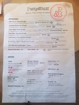 Menu photo 2 Patty & Bun London, XGL Menu photo 2 Patty & Bun London, XGL