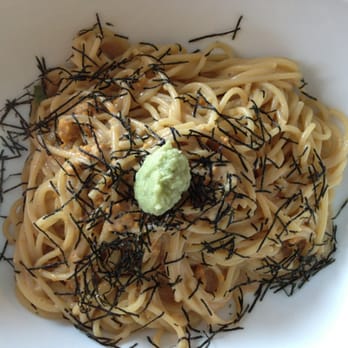 Cafe Hiro - Uni pasta. I'm a fan of their sea urchin spaghetti! - Italian Near Me - Cypress, California