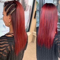 Hair & Lash Addiction - Color and a few braids