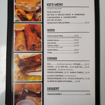 Menu photo 3 Lakeport Tavern Lakeport, MI
