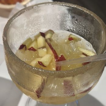 Cantina 70 Bar & Grill - Apple margarita on the rocks, special and limited edition for the Johnny Appleseed Festival (an annual fall festival in Lisbon) - Mexican Near Me - Lisbon, Ohio