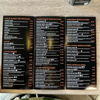 Qcurrys Indian Kitchen - Menu - Pop-Up Restaurants Near Me - Wheaton, Illinois