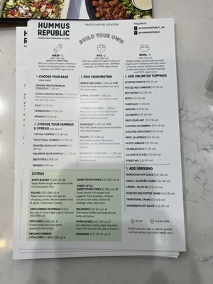 Menu photo 3 The Hummus Republic North Brunswick Township, NJ Menu photo 3 The Hummus Republic North Brunswick Township, NJ