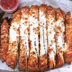 Riviera PIzza & Pasta - Cheesy Breadsticks.