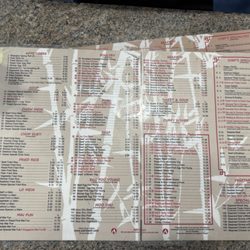 Panda Chinese Restaurant - Menu, Oct 2025