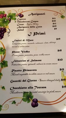 Menu photo 3 La Locanda Del Ghiottone Philadelphia, PA Menu photo 3 La Locanda Del Ghiottone Philadelphia, PA