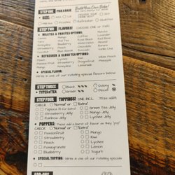 Build your boba order