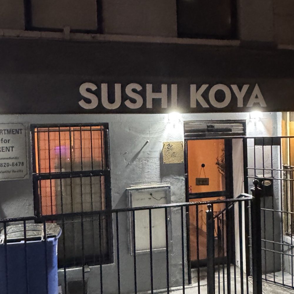 Sushi Koya - Outside - Sushi Bars Near Me - New York, New York Sushi Koya - Outside - Sushi Bars Near Me - New York, New York