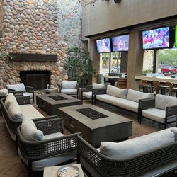 Cask 53 Whiskey Bar - Outdoor seating area