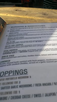 Menu photo 3 O'Byrne's Irish Pub Edmonton, AB Menu photo 3 O'Byrne's Irish Pub Edmonton, AB