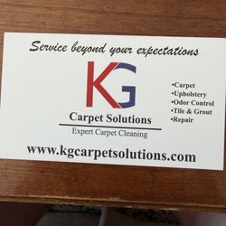 KG Cleaning Service - Business Card