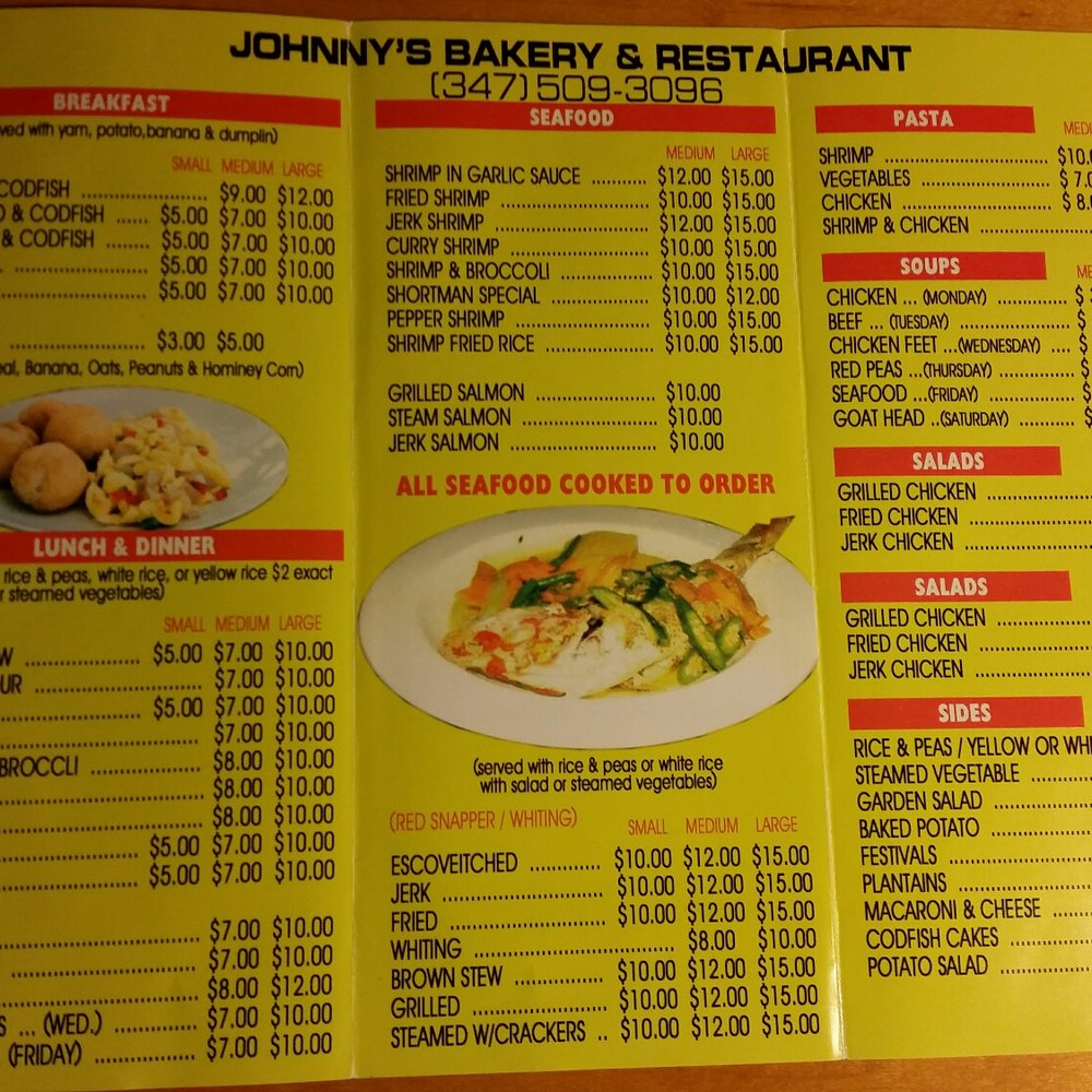 Johnny's Bakery - Take-out menu - Caribbean Near Me - West Bronx, New York Johnny's Bakery - Take-out menu - Caribbean Near Me - West Bronx, New York