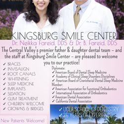 Kingsburg Smile Center - Check us out on the back cover of this year's Valley Yellow Pages!