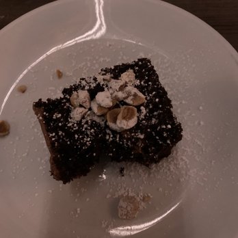 Weights + Measures - HRW - Hazelnut chocolate cake - Bars Near Me - Houston, Texas
