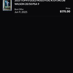 Phoenix Sports Cards - Comp from June of '25 and current estimated value via card ladder.