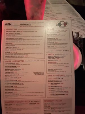 Menu photo 1 Campisi's Restaurant Dallas, TX