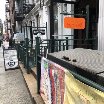 Frisson Espresso - The sign outside - Coffee & Tea Near Me - New York, New York