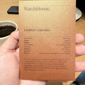WatchHouse - Batch Brew - Coffee & Tea Near Me - New York, New York