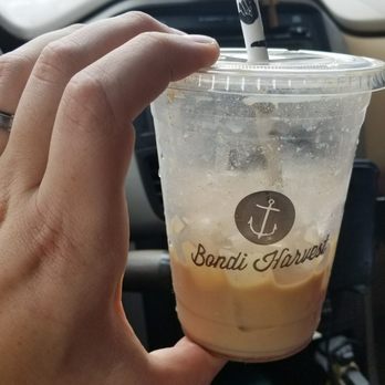 Blueys Kitchen - $6.75 For an almond milk horchetta latte. A bit over Priced. - Cafes Near Me - Santa Monica, California