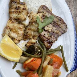 Fischmarkt Mare Azzurro - Thunfisch und seeteufel