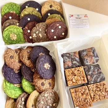 Cookie Chaos - a variety of cookies in a box - Bakeries Near Me Cookie Chaos - a variety of cookies in a box - Bakeries Near Me
